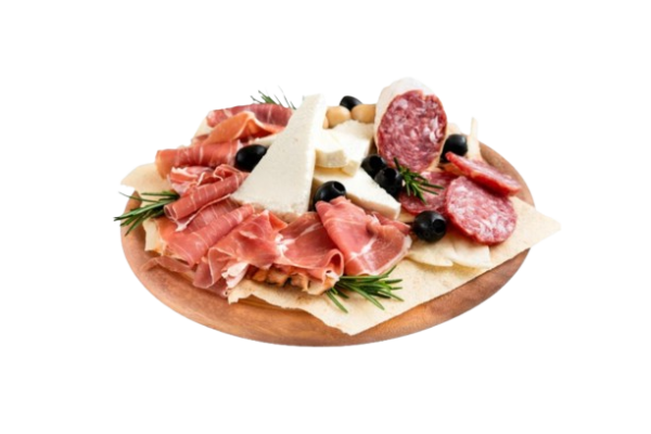 TAGLIERE DI SALUMI E FORMAGGI (2 pers.)